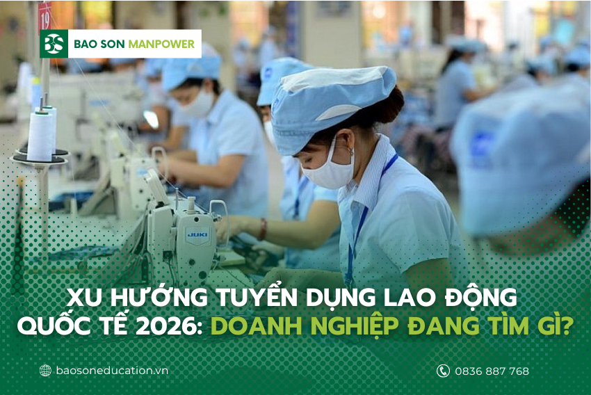 xu hướng tuyển dụng lao động quốc tế